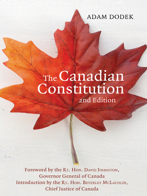 Cover image for The Canadian Constitution